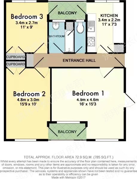 Borrowdale, Robert Street公寓