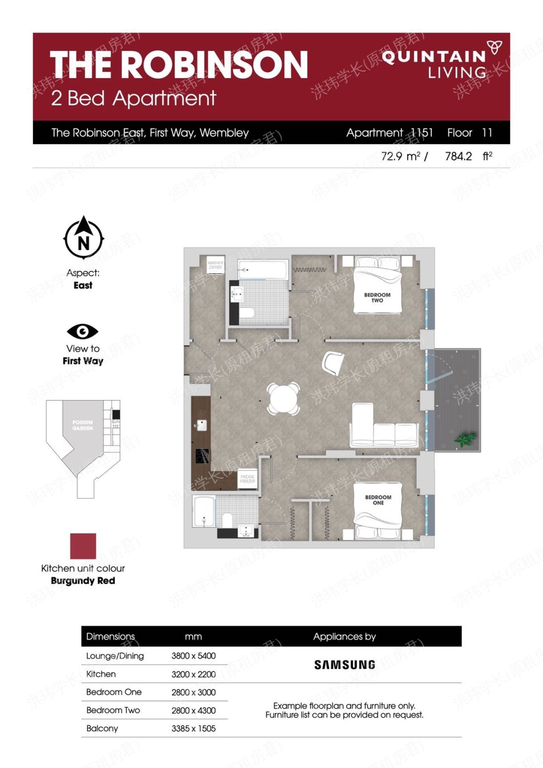 私人公寓 TH-Robinson West公寓