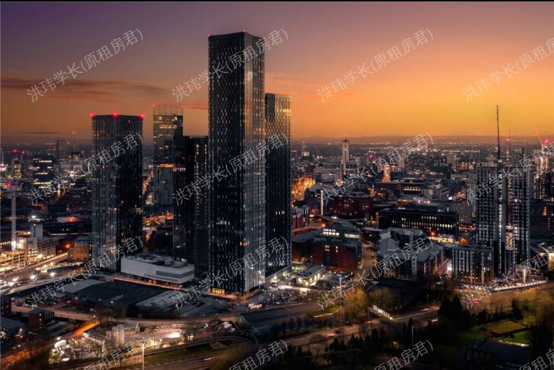 South Tower, Deansgate Square公寓