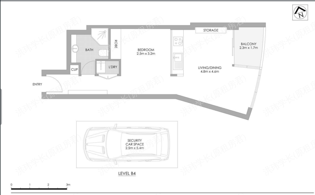 79-81 Berry St公寓