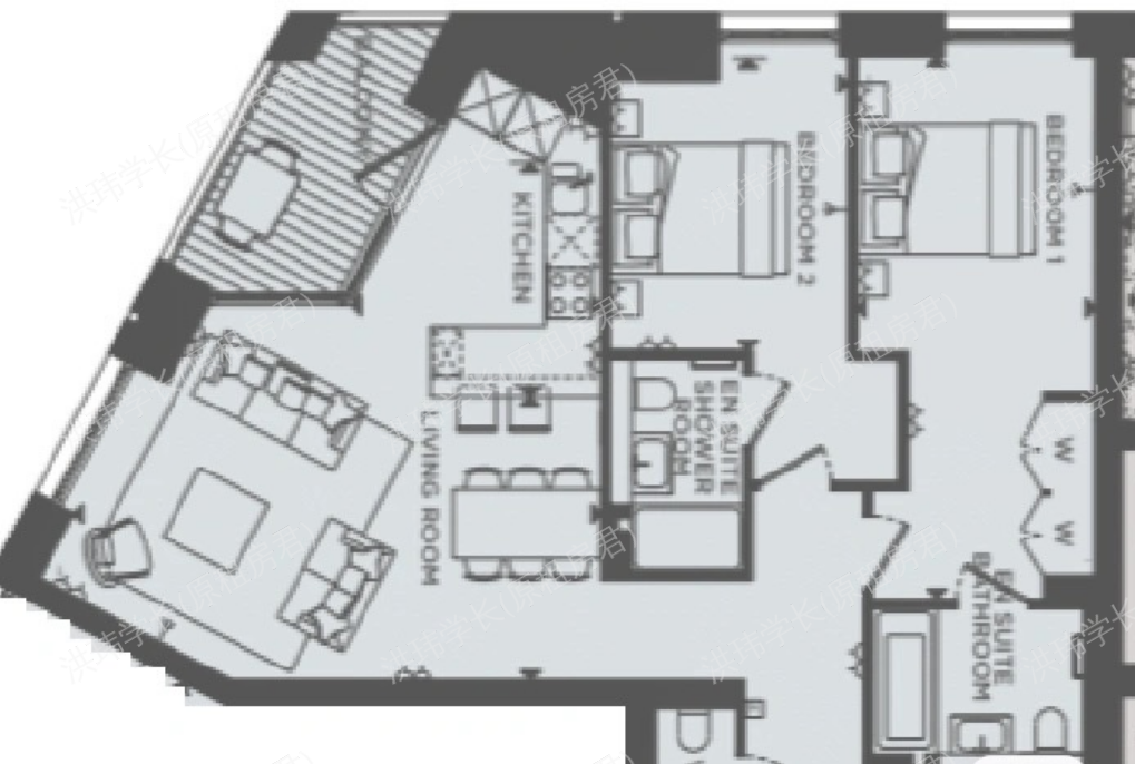 Tower Bridge-Emery Wharf(London Dock)公寓