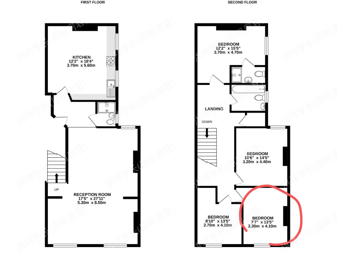 Holborn伦敦市中心复式公寓(四卧三卫)公寓