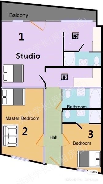 South Campus - Trinity Court公寓