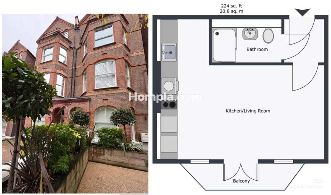 Greencroft Gardens apartment