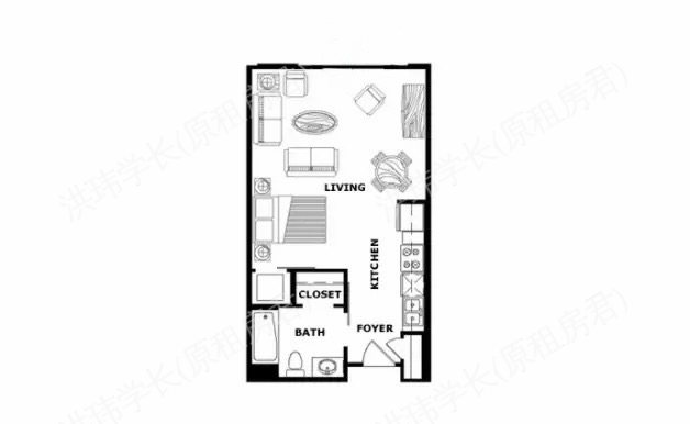 Terraces at Paseo Colorado Apartments公寓