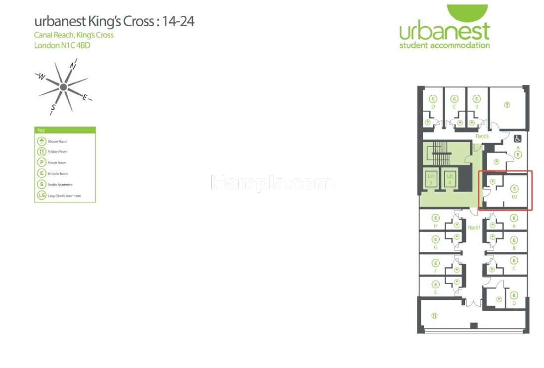 Urbanest King's Cross apartment