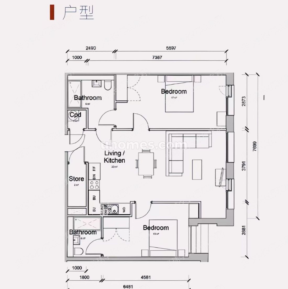 Burlington Square公寓