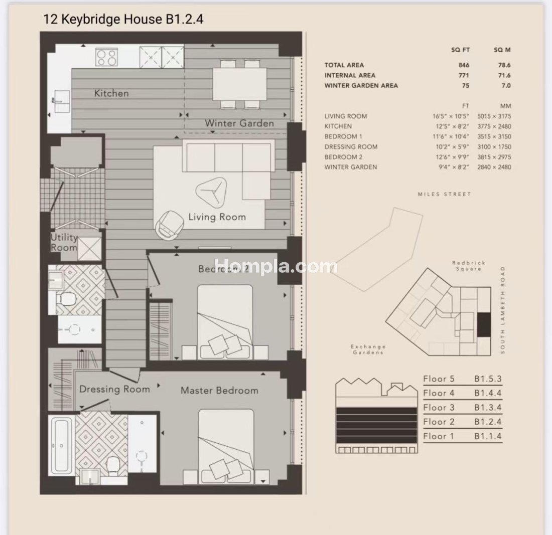 Exchange Gardens apartment