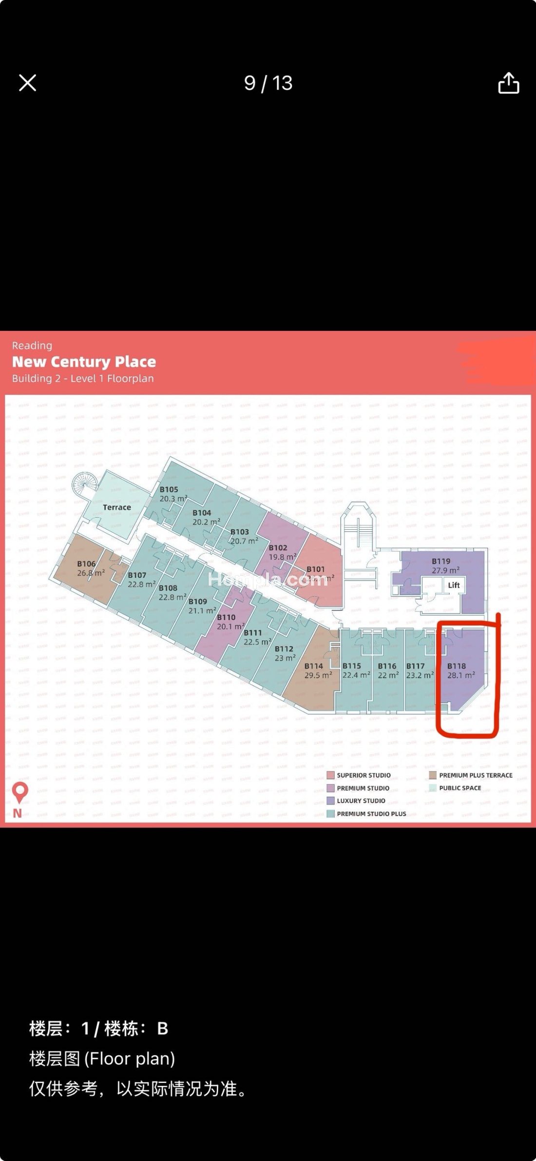 New Century Place apartment
