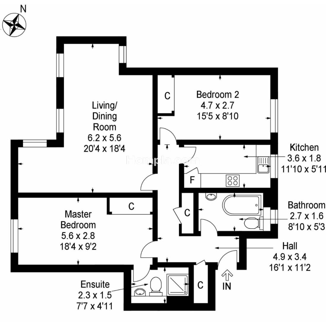 flat 8,12 partick bridge street apartment
