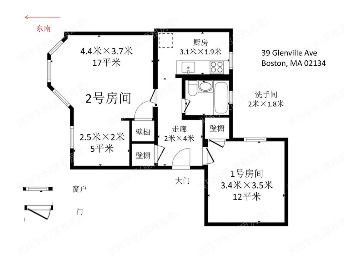 1144 Commonwealth公寓