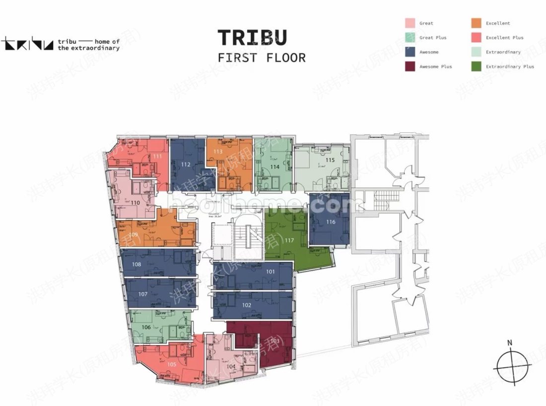 Tribu Kingston(Viridian Studios)studio公寓