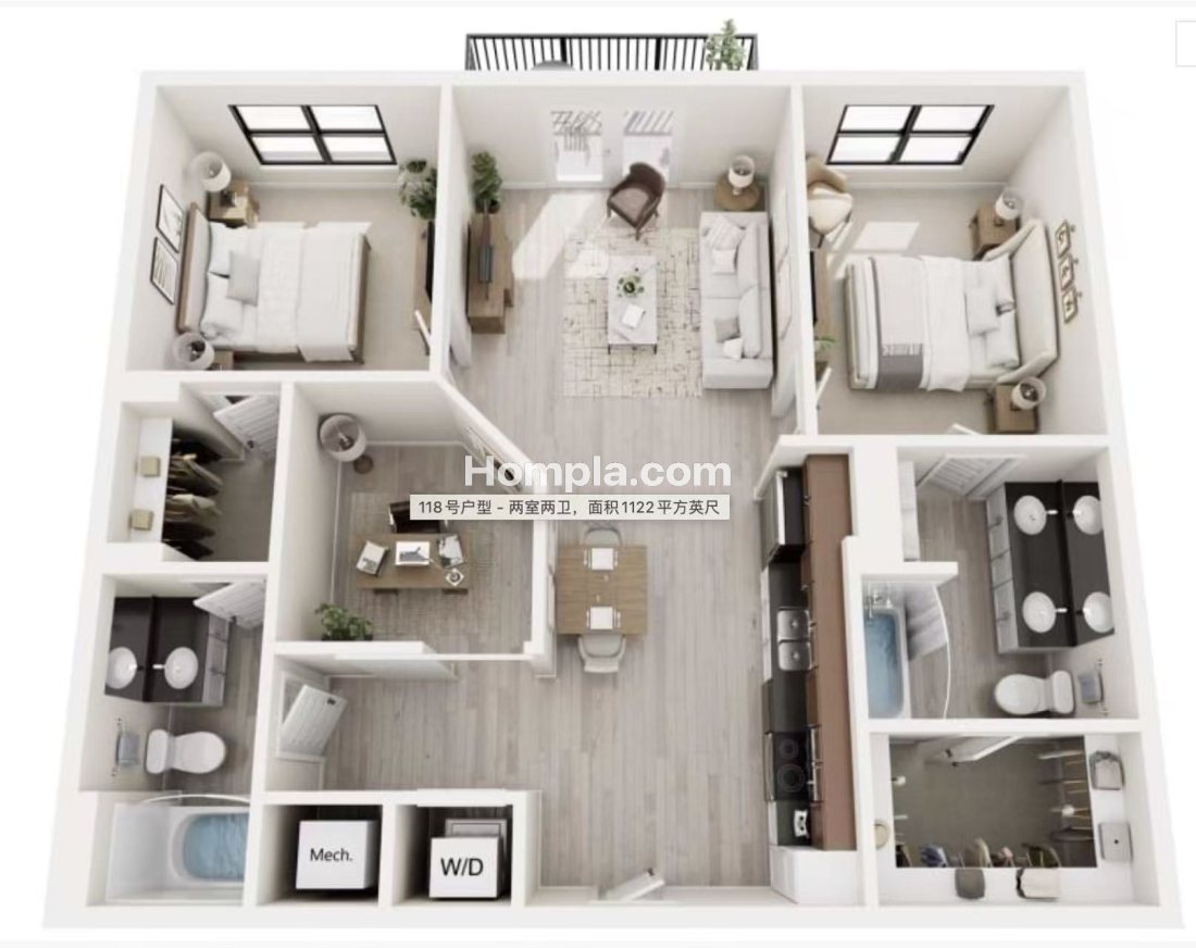 Arcadia Savannah apartment