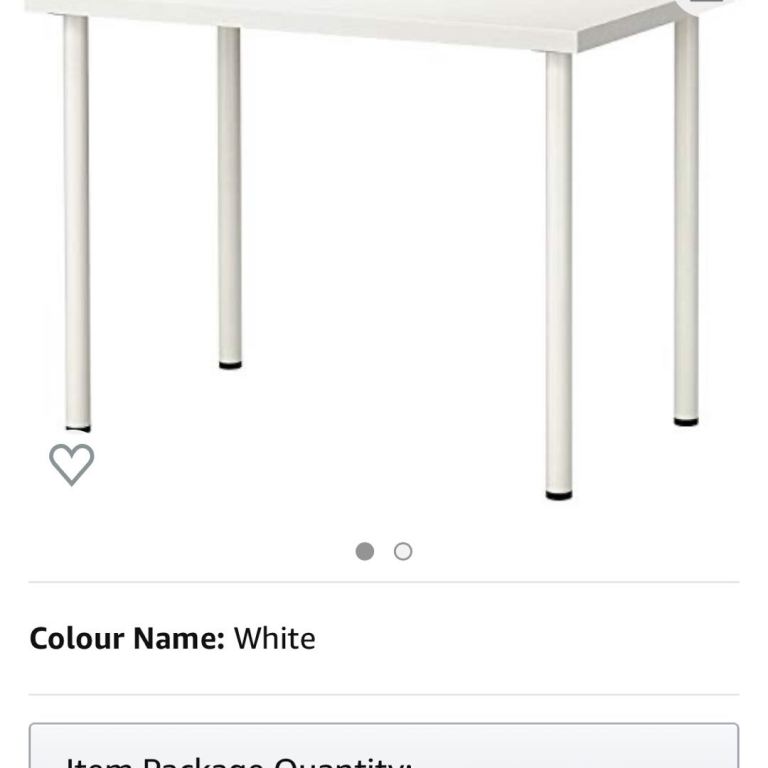 ikea linnmon 书桌/化妆桌