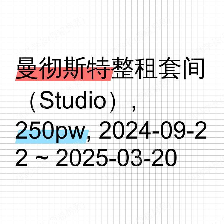 曼彻斯特求租