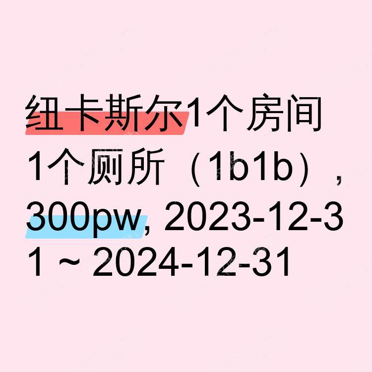 纽卡斯尔求租