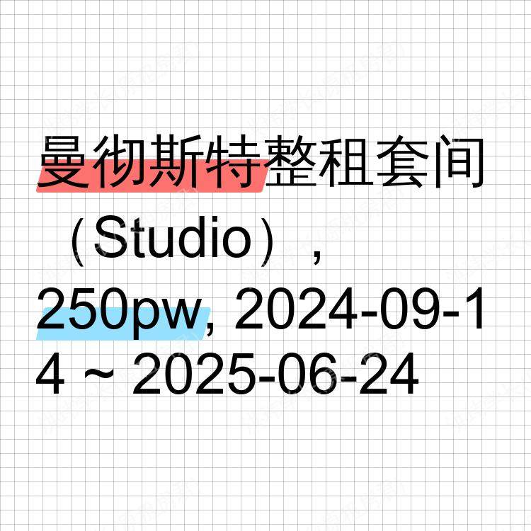曼彻斯特求租