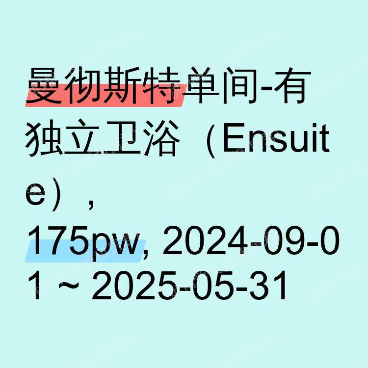 曼彻斯特求租