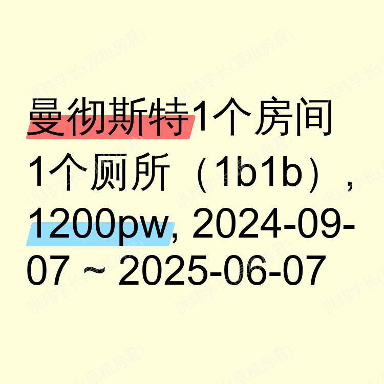 曼彻斯特求租