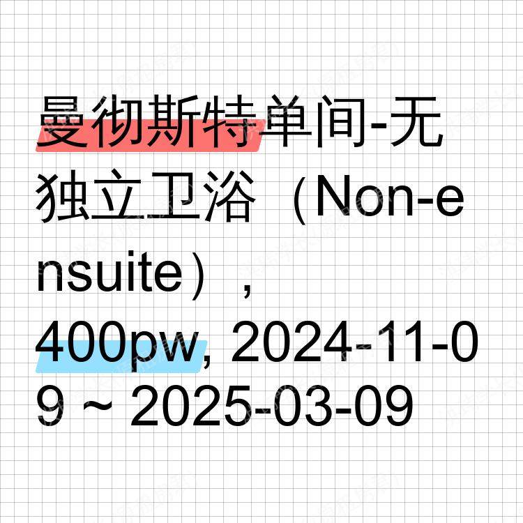 曼彻斯特求租