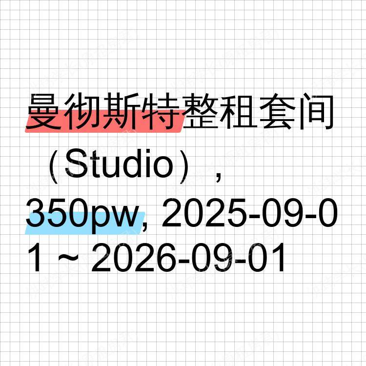 曼彻斯特求租
