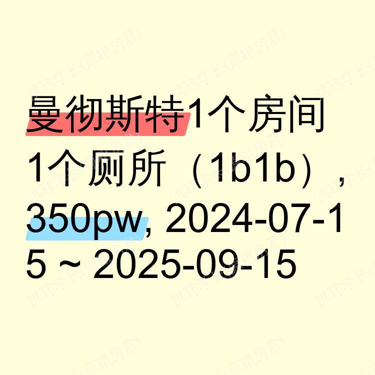 曼彻斯特求租
