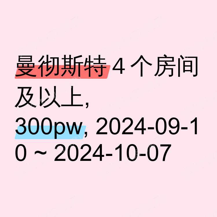 曼彻斯特求租