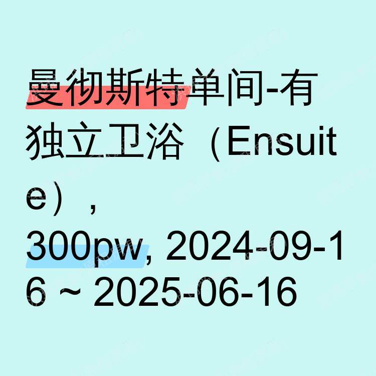 曼彻斯特求租