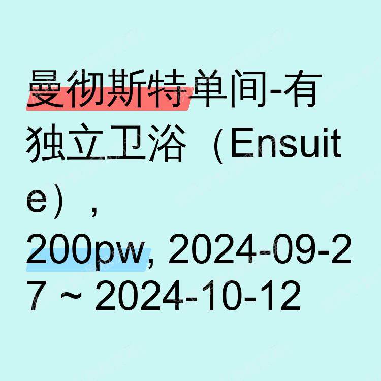 曼彻斯特求租