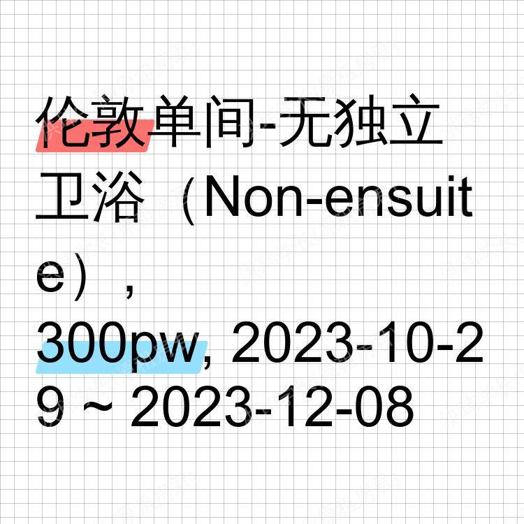 伦敦求租