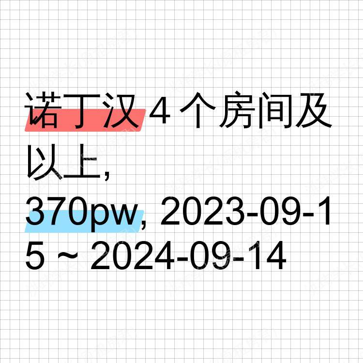 诺丁汉求租