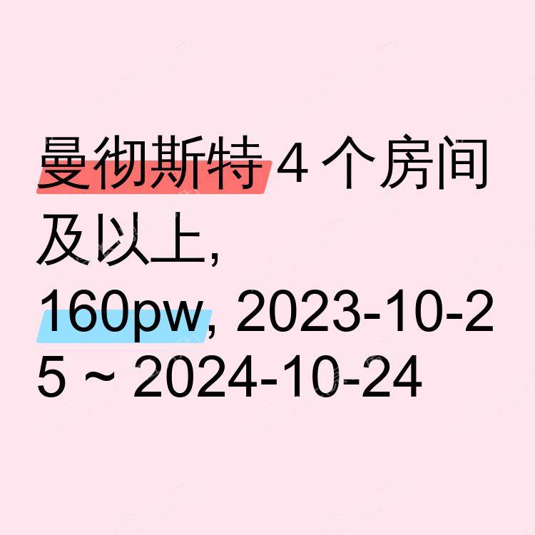 曼彻斯特求租