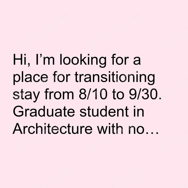 纽约(纽约州)求租