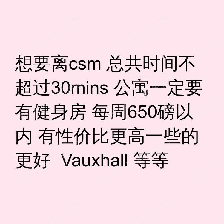 伦敦求租