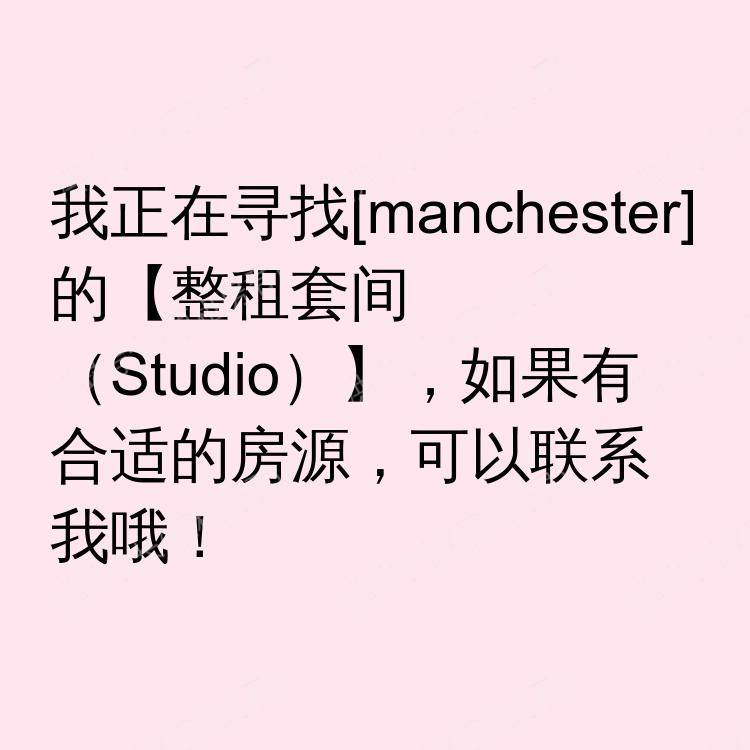 曼彻斯特求租