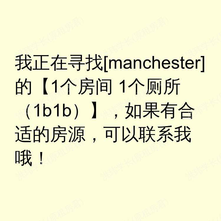曼彻斯特求租