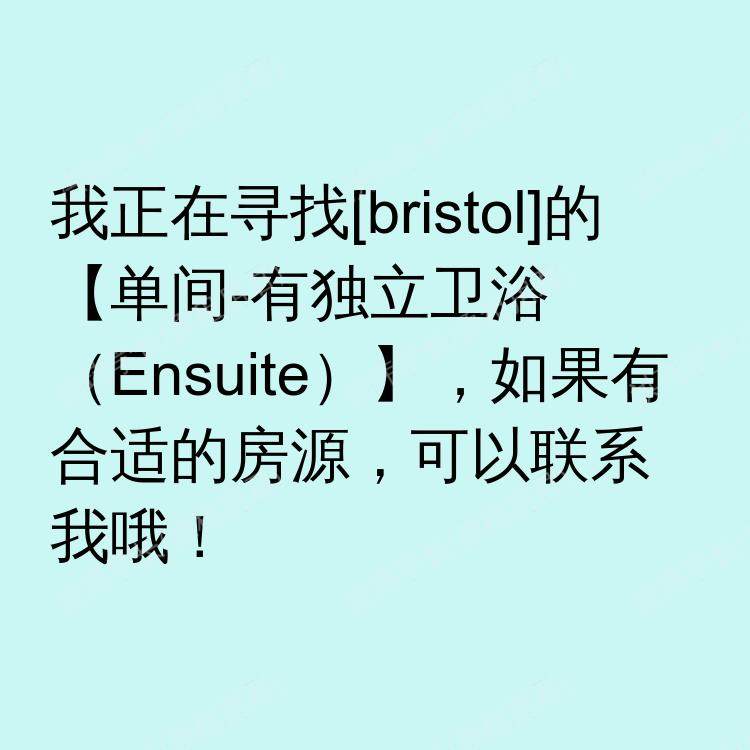 布里斯托求租