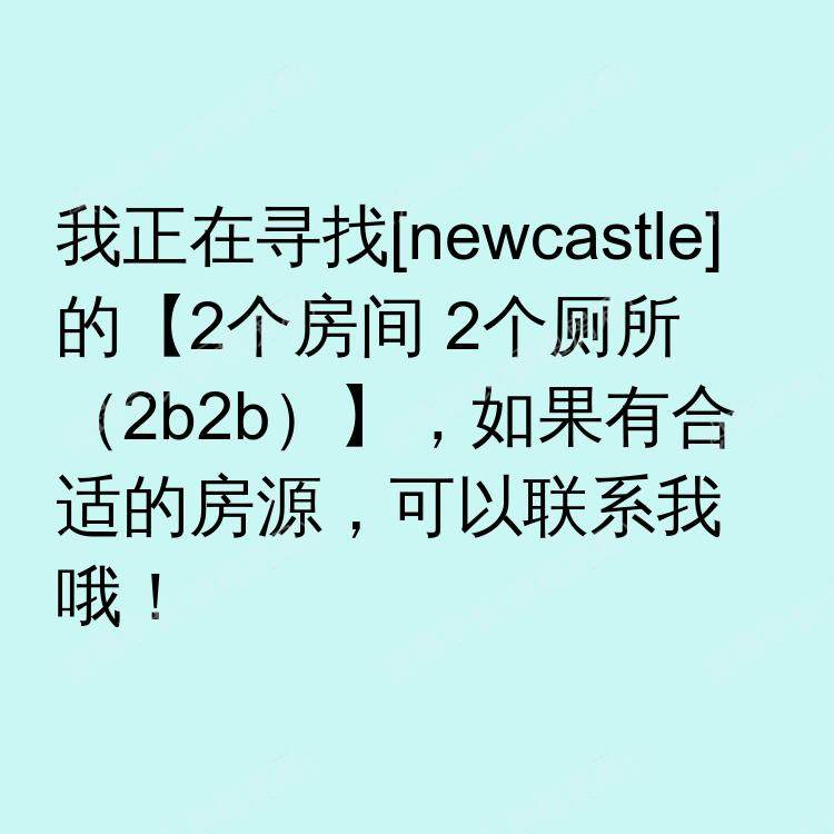 纽卡斯尔求租