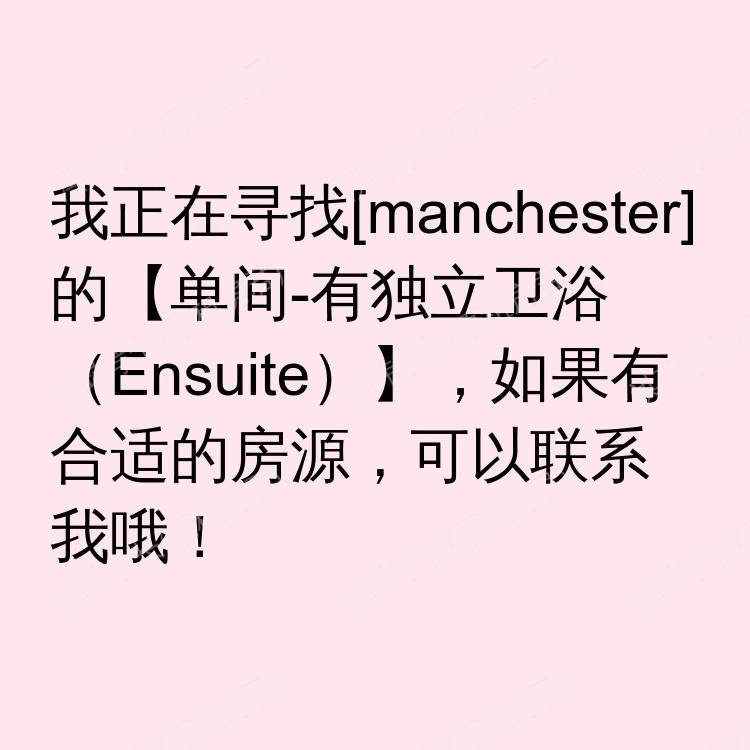 曼彻斯特求租