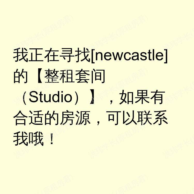 纽卡斯尔求租