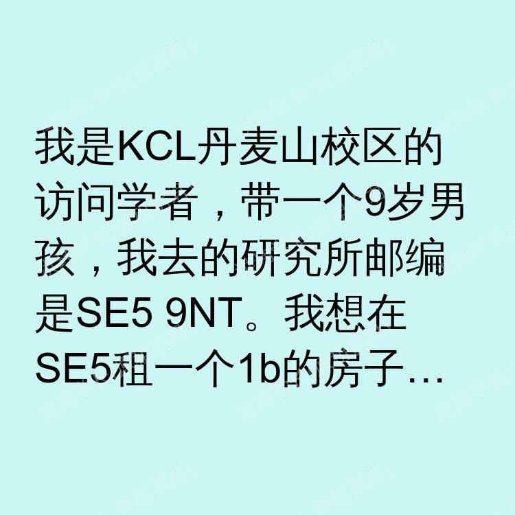 伦敦求租