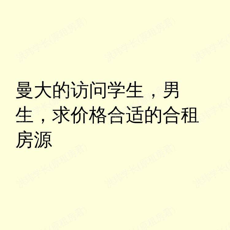 曼彻斯特求租