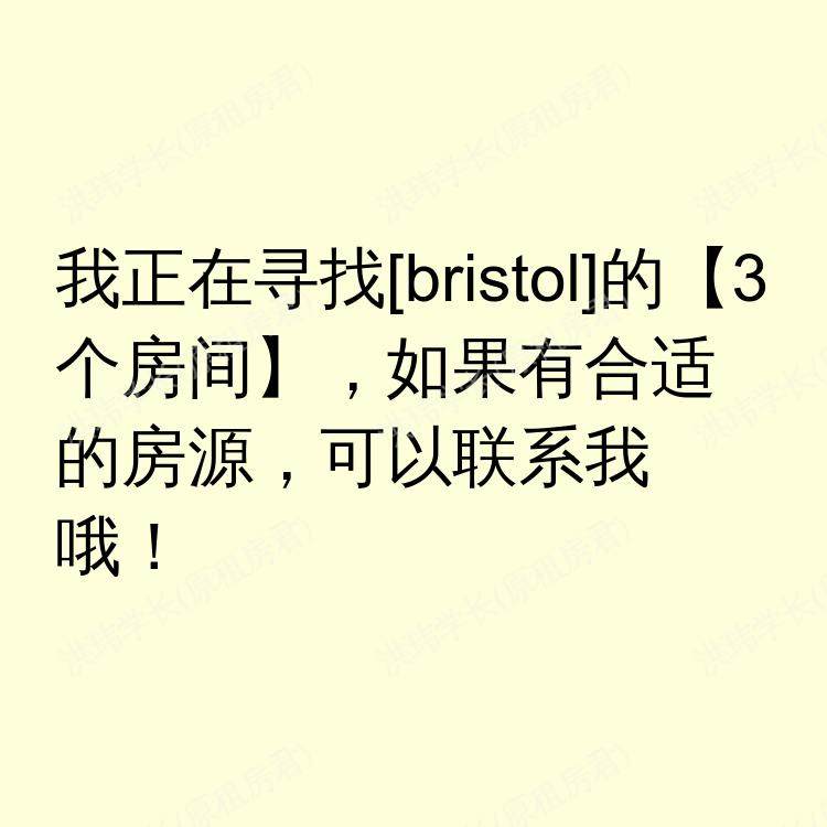 布里斯托求租