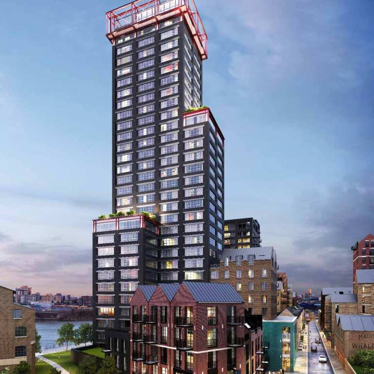 Canary Wharf / Isle of Dogs -  Douglass Tower（Goodluck Hope）公寓