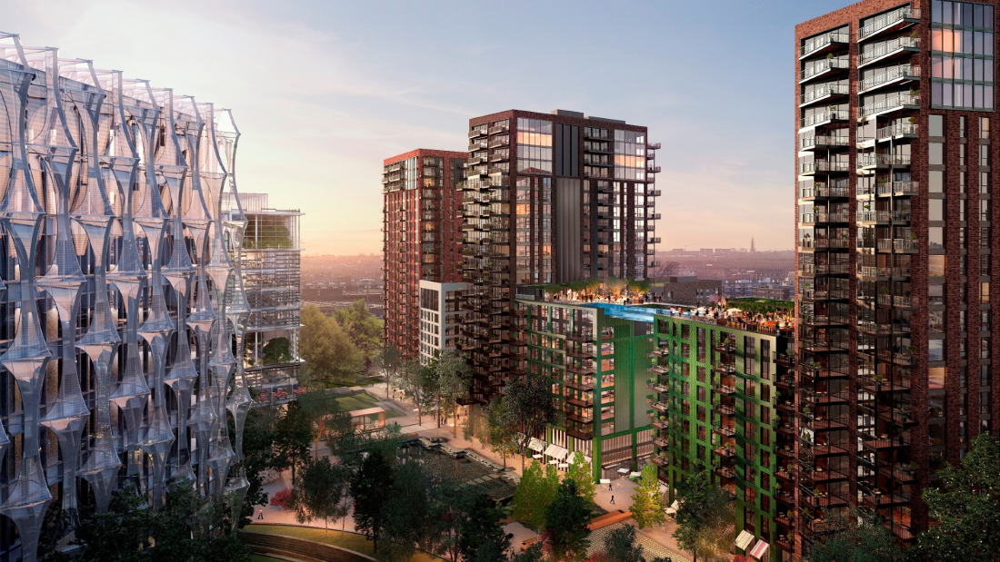 Vauxhall/Nine Elms - Embassy Gardens公寓