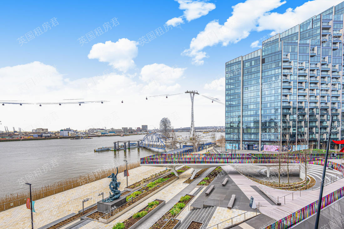 Greenwich - Greenwich Peninsula(Upper Riverside)公寓