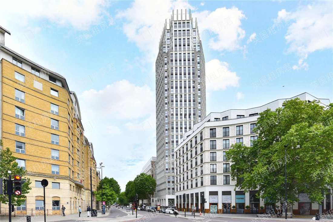 Waterloo - Conquest Tower（Blackfriars Circus）公寓