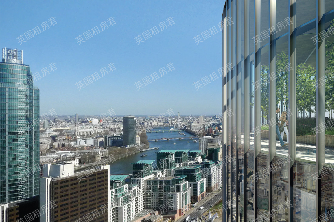 Vauxhall/Nine Elms - Sky Gardens Nine Elms公寓