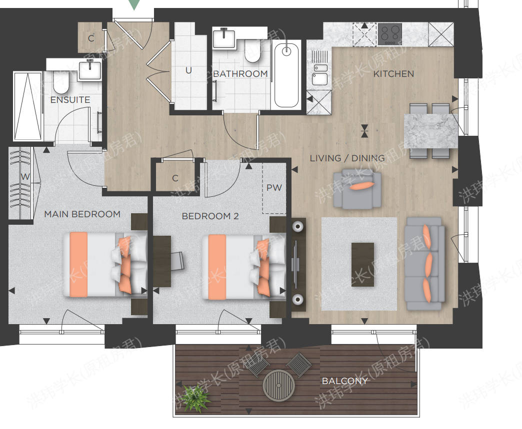 Hartingtons Court | Woodberry Down公寓
