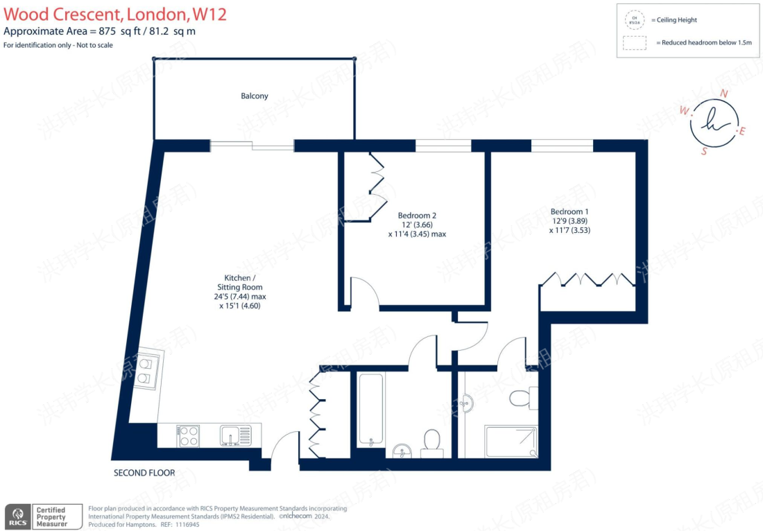 BBC Television Centre Apartment公寓